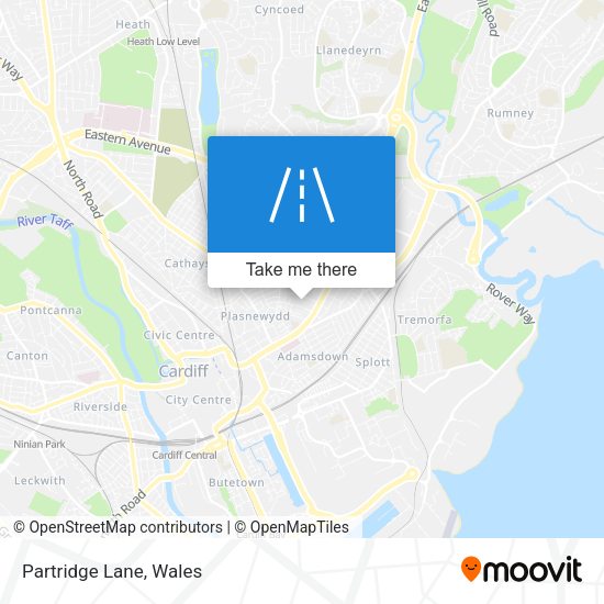 Partridge Lane map