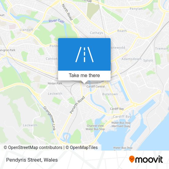 Pendyris Street map