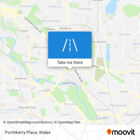 Porthkerry Place map