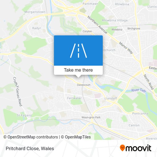 Pritchard Close map