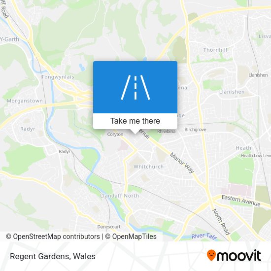 Regent Gardens map