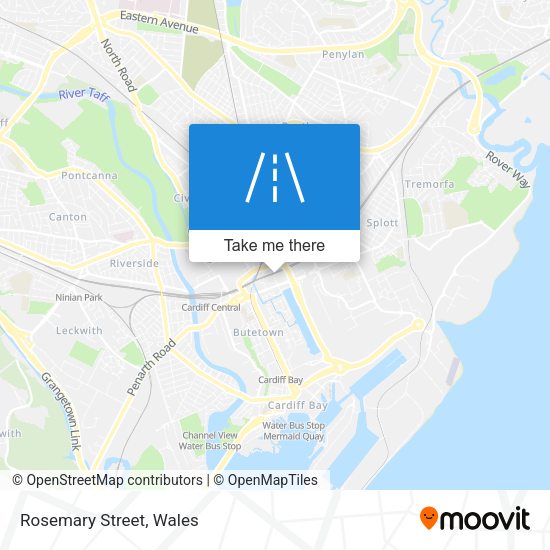 Rosemary Street map