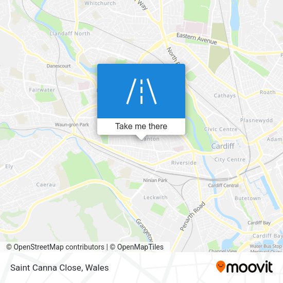 Saint Canna Close map
