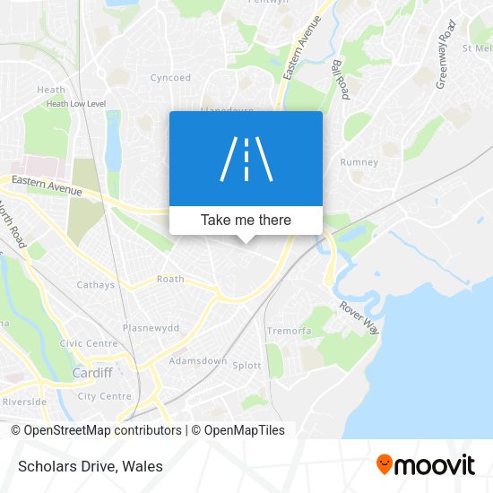 Scholars Drive map