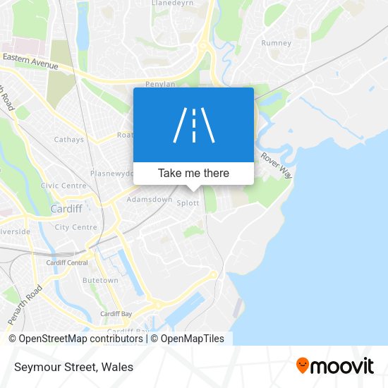 Seymour Street map