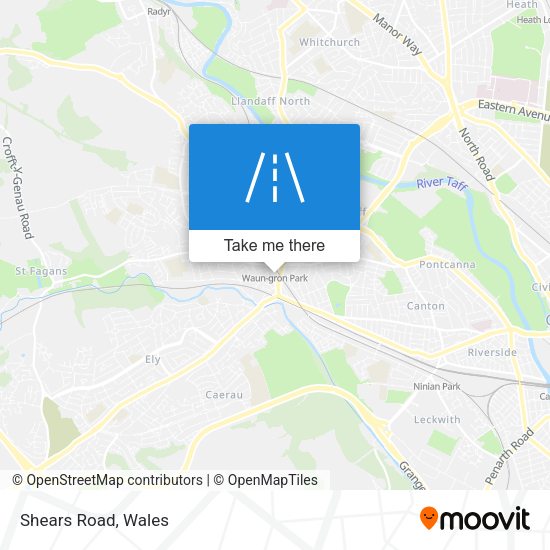 Shears Road map