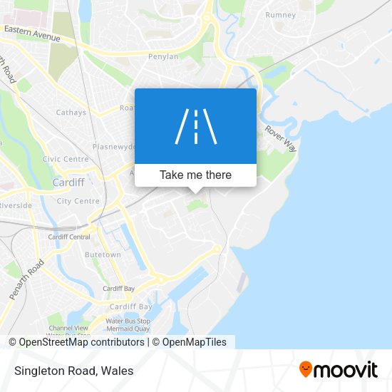 Singleton Road map