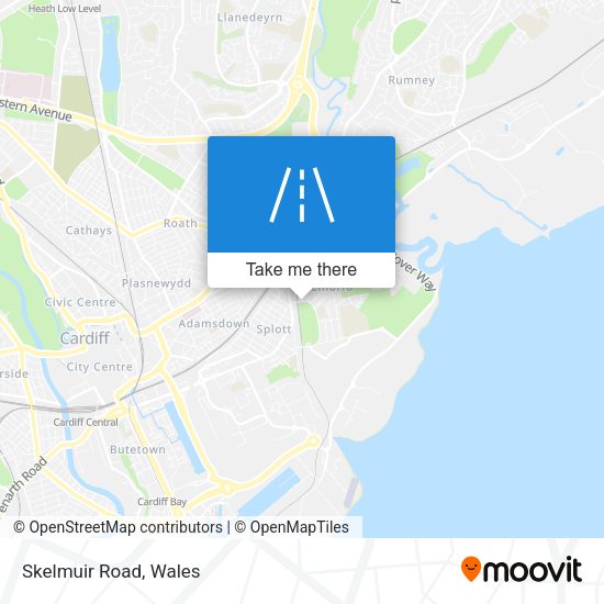 Skelmuir Road map