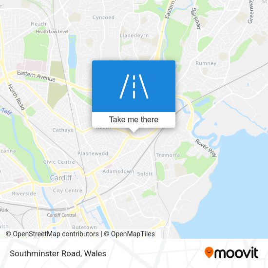 Southminster Road map