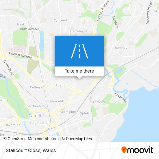 Stallcourt Close map