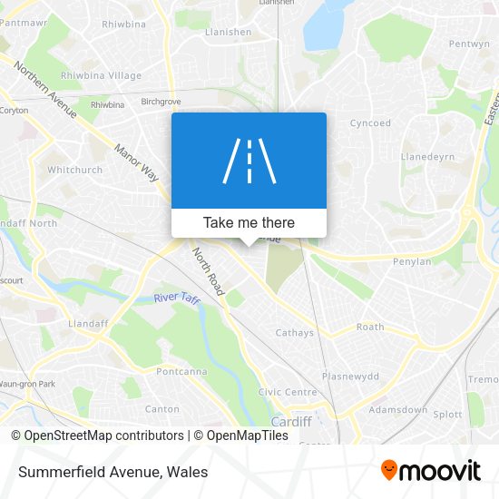 Summerfield Avenue map