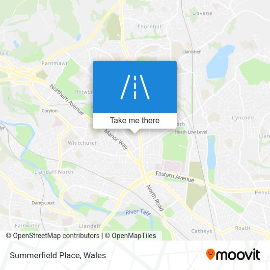 Summerfield Place map