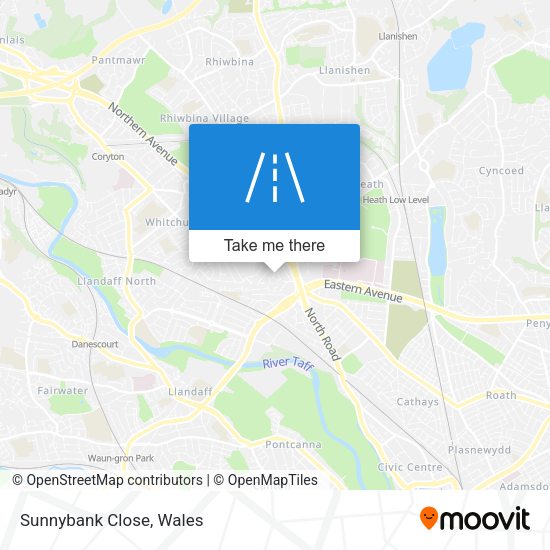 Sunnybank Close map