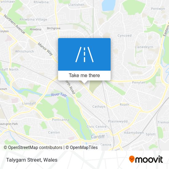 Talygarn Street map
