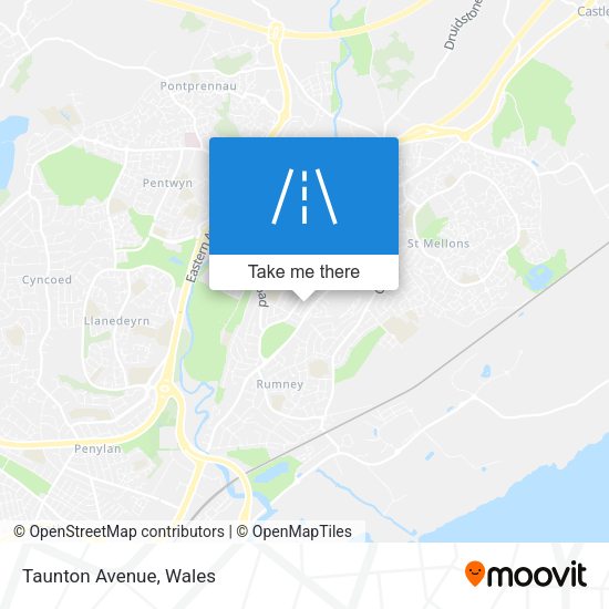 Taunton Avenue map