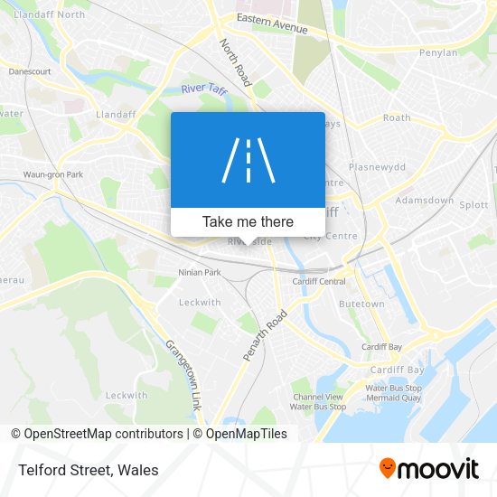 Telford Street map