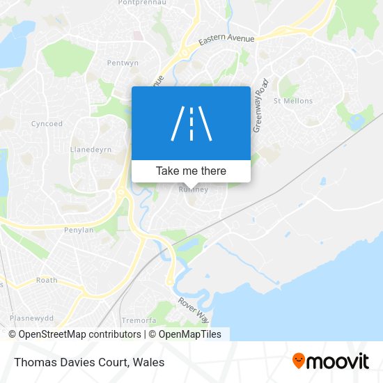 Thomas Davies Court map