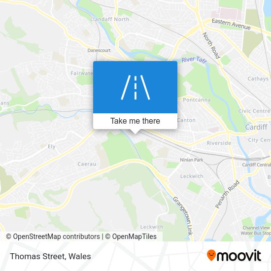 Thomas Street map