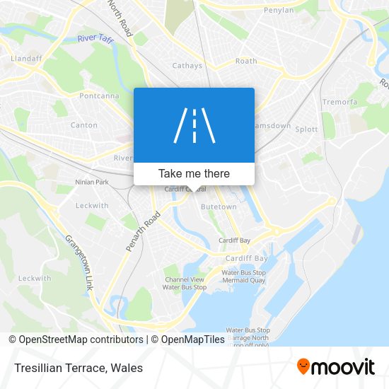 Tresillian Terrace map