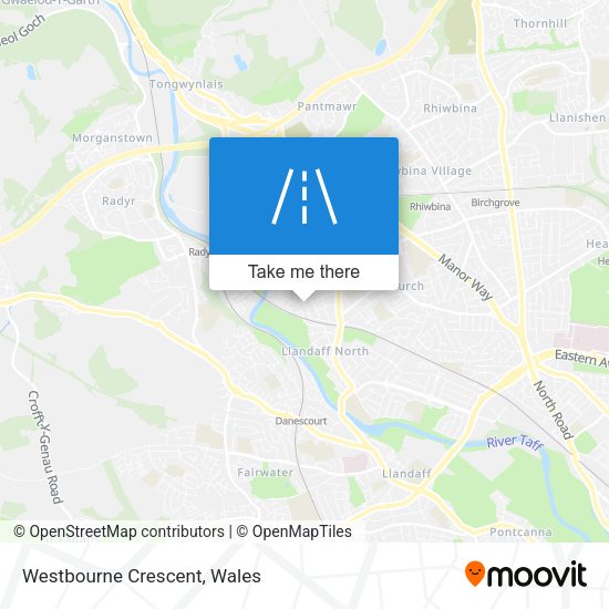 Westbourne Crescent map