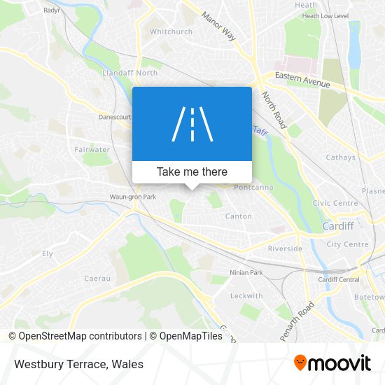 Westbury Terrace map