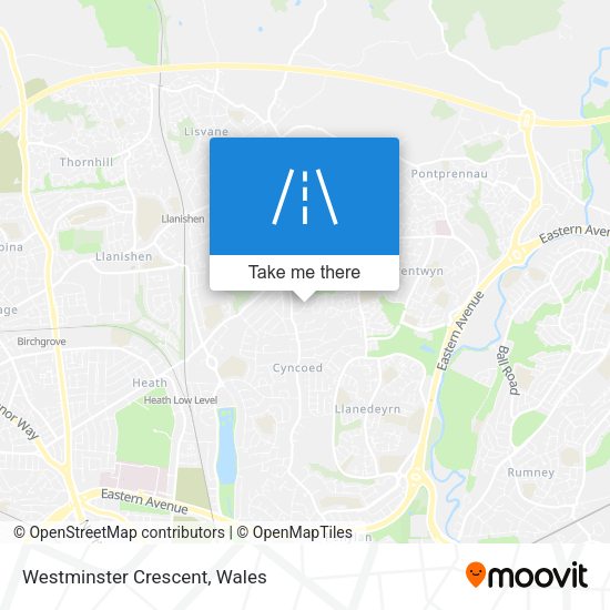 Westminster Crescent map