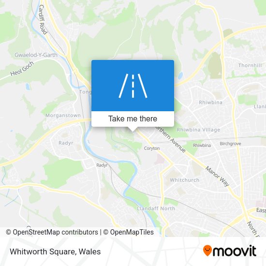 Whitworth Square map