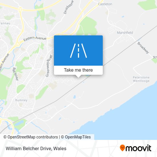William Belcher Drive map