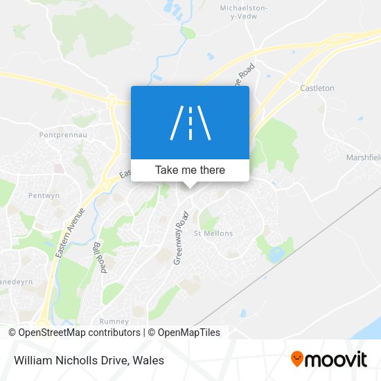 William Nicholls Drive map