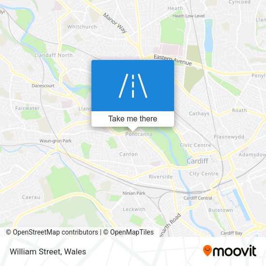 William Street map