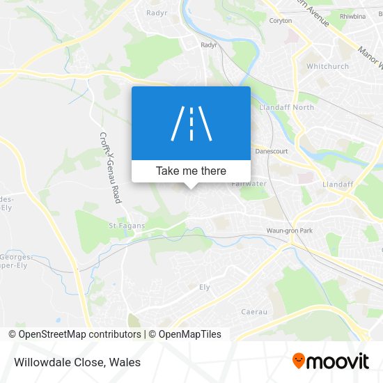 Willowdale Close map