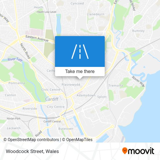 Woodcock Street map