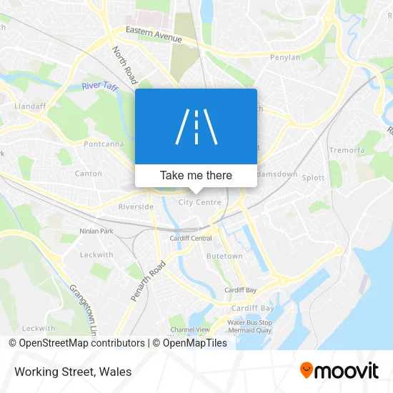 Working Street map