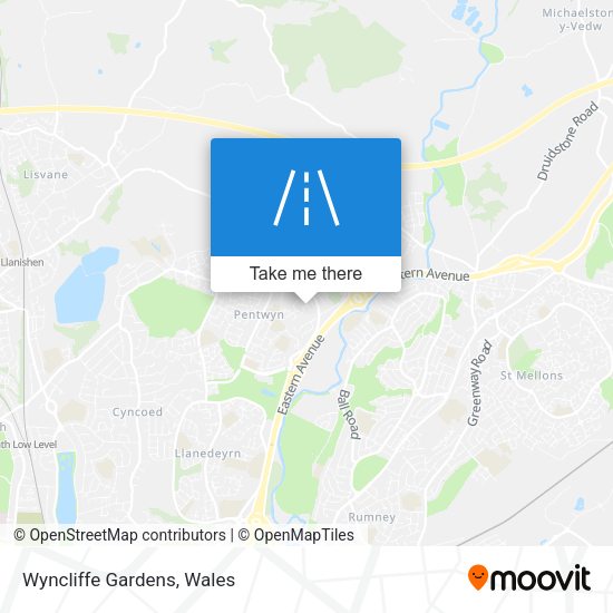 Wyncliffe Gardens map