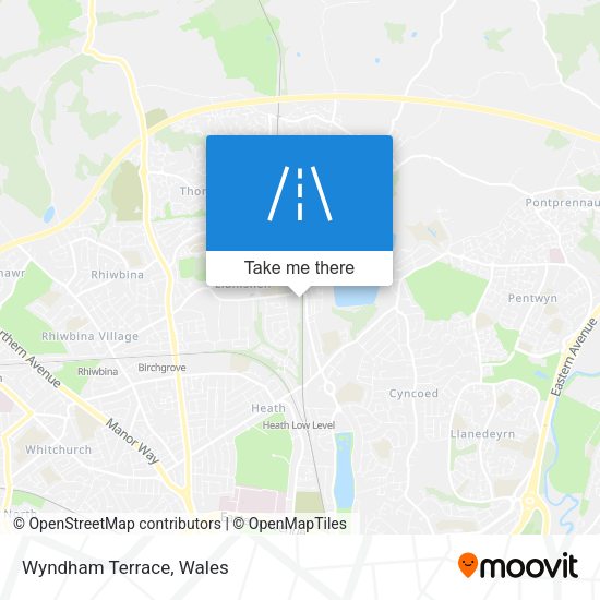 Wyndham Terrace map