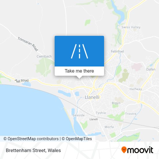 Brettenham Street map