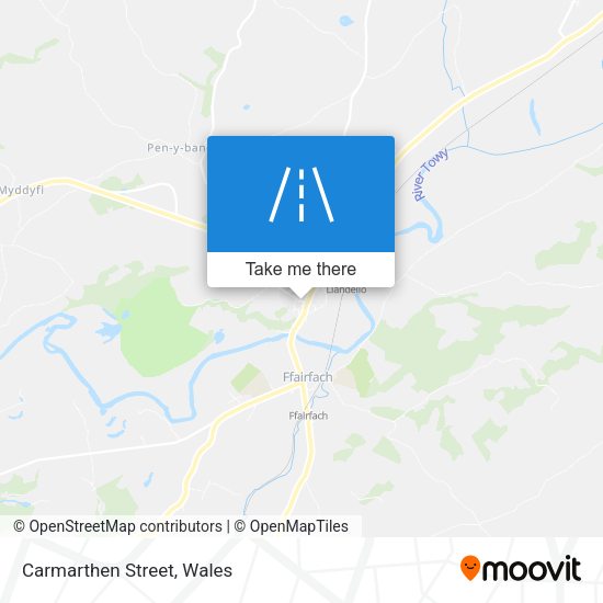 Carmarthen Street map