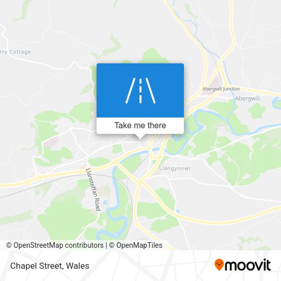 Chapel Street map