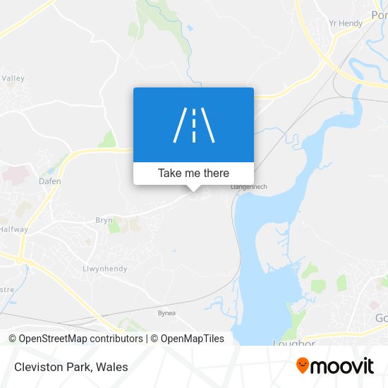 Cleviston Park map