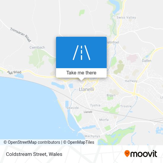 Coldstream Street map