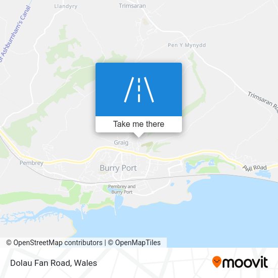 Dolau Fan Road map
