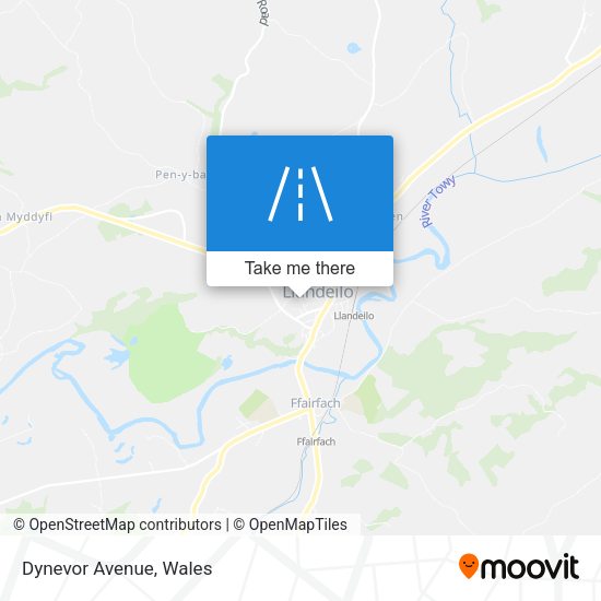 Dynevor Avenue map