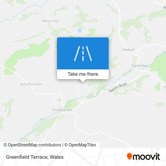 Greenfield Terrace map