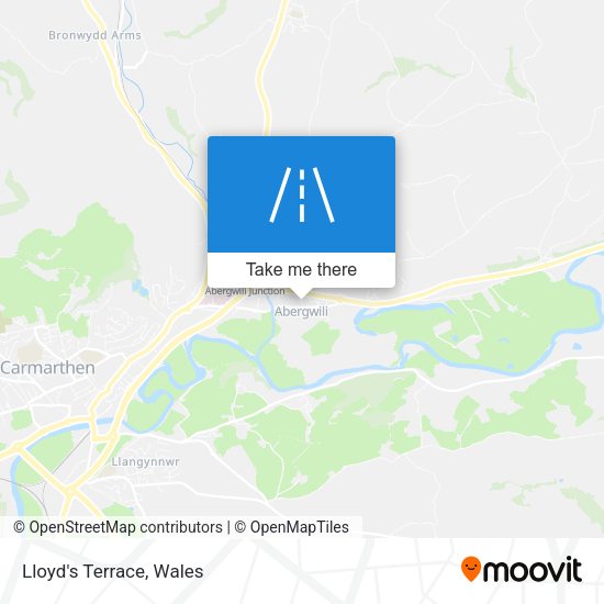 Lloyd's Terrace map