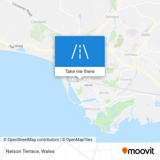 Nelson Terrace map