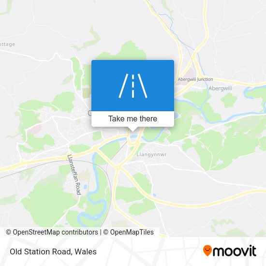 Old Station Road map