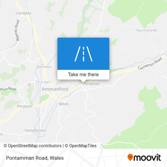 Pontamman Road map