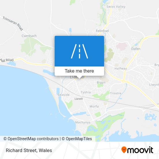 Richard Street map