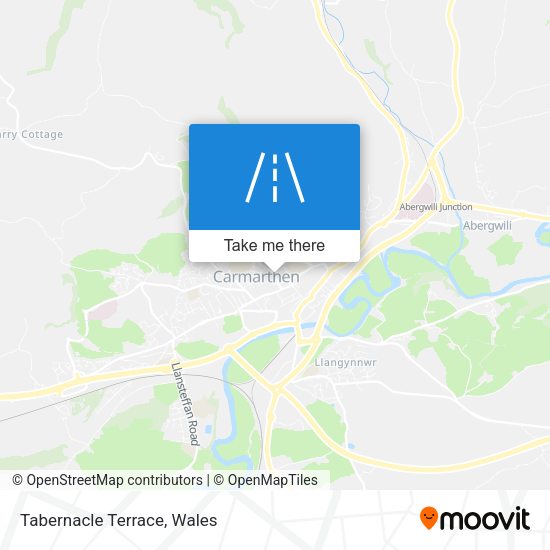 Tabernacle Terrace map