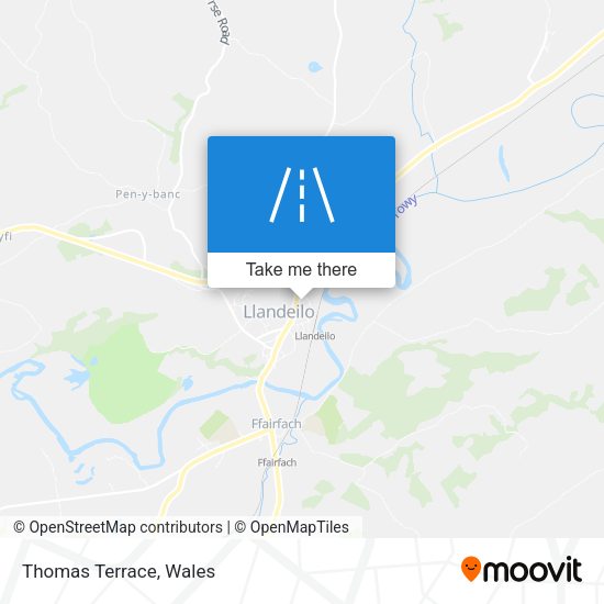 Thomas Terrace map